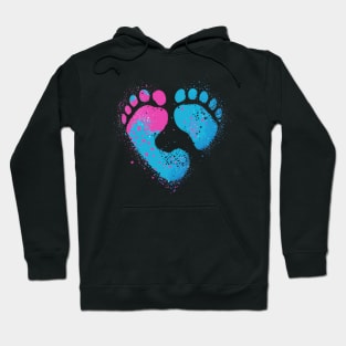 My heart just melted seeing these tiny footprints Hoodie